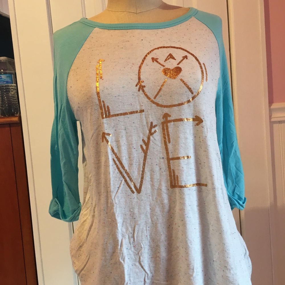 MUDD 3/4 length sleeve t-shirt